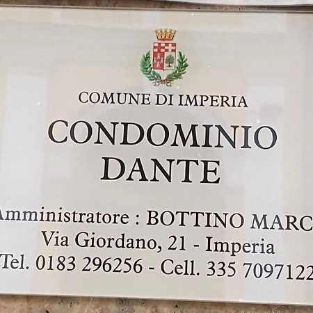 Casa Dante: Oneglia Centro-Marina-Spiagge Daire Imperia Dış mekan fotoğraf